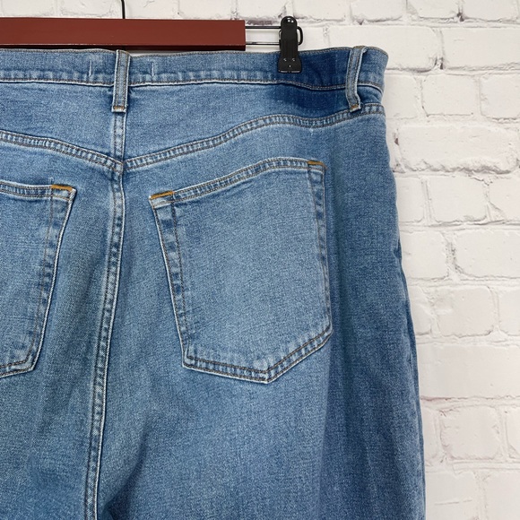 Abercrombie & Fitch The Ankle Straight Curve Love Size 35/20 - Picture 7 of 9